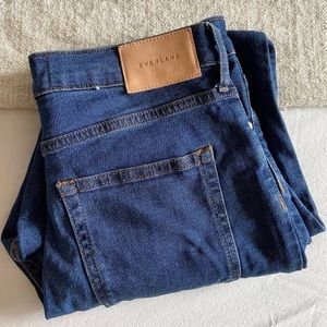 EVERLANE High Rise Slim Straight Jeans -28